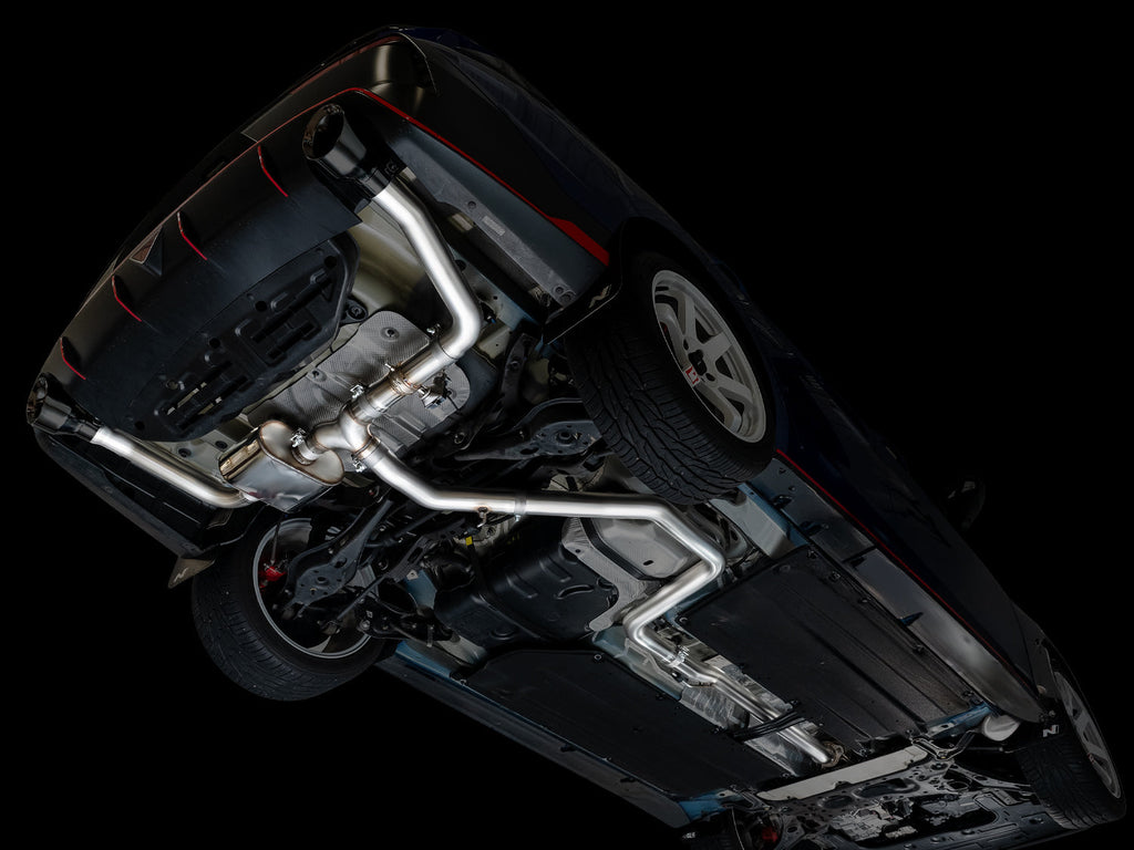 AWE Tuning SwitchPath Exhaust for Elantra N - Diamond Black Tips (3025-33237)