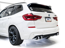 Load image into Gallery viewer, AWE Tuning Valved SwitchPath Axleback Exhaust for BMW F97 X3 M / F98 X4 M - Chrome Silver Tips (3025-42301)