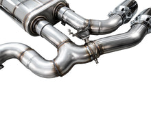 Load image into Gallery viewer, AWE Tuning Valved SwitchPath Axleback Exhaust for BMW F97 X3 M / F98 X4 M - Chrome Silver Tips (3025-42301)