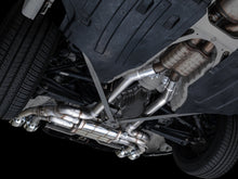 Load image into Gallery viewer, AWE Tuning Valved SwitchPath Axleback Exhaust for BMW F97 X3 M / F98 X4 M - Chrome Silver Tips (3025-42301)