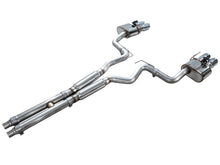 Load image into Gallery viewer, AWE Tuning SwitchPath Cat-back Exhaust for '18-'23 S550 Mustang GT - Quad Chrome Silver Tips (3025-42550)