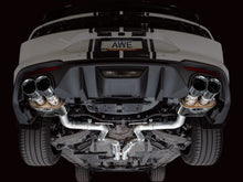 Load image into Gallery viewer, AWE Tuning SwitchPath Cat-back Exhaust for '18-'23 S550 Mustang GT - Quad Chrome Silver Tips (3025-42550)