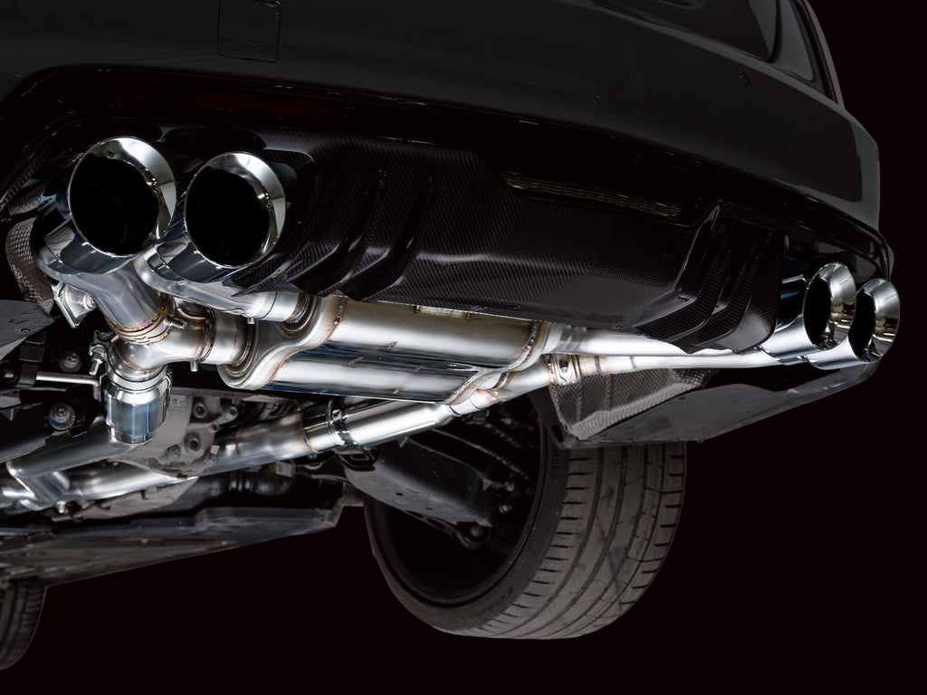 AWE Tuning SwitchPath Exhaust for Cadillac CT5-V Blackwing - Chrome Silver Tips (3025-42562)