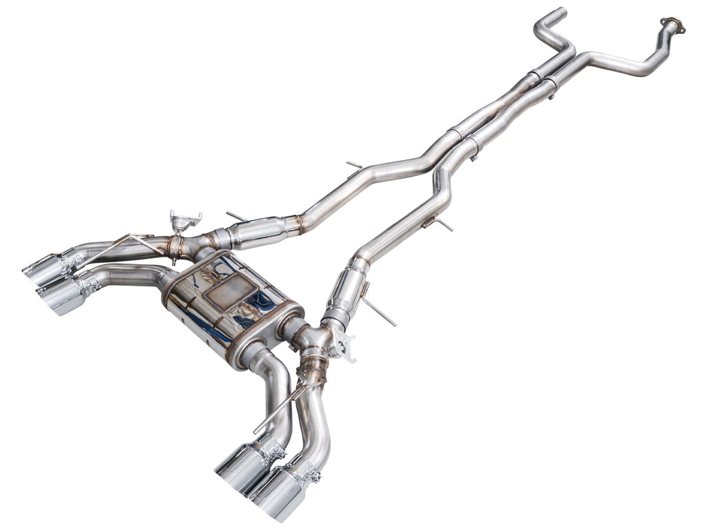 AWE Tuning SwitchPath Exhaust for Cadillac CT5-V Blackwing - Chrome Silver Tips (3025-42562)