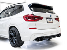 Load image into Gallery viewer, AWE Tuning Valved SwitchPath Axleback Exhaust for BMW F97 X3 M / F98 X4 M - Diamond Black Tips (3025-43301)