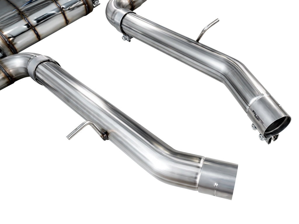 AWE Tuning Valved SwitchPath Axleback Exhaust for BMW F97 X3 M / F98 X4 M - Diamond Black Tips (3025-43301)