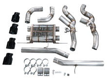 Load image into Gallery viewer, AWE Tuning Valved SwitchPath Axleback Exhaust for BMW F97 X3 M / F98 X4 M - Diamond Black Tips (3025-43301)