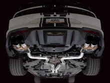 Load image into Gallery viewer, AWE Tuning SwitchPath Cat-back Exhaust for '18-'23 S550 Mustang GT - Quad Diamond Black Tips (3025-43550)
