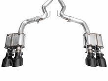 Load image into Gallery viewer, AWE Tuning SwitchPath Exhaust for Ford Mustang S550 Mach1 - Quad Diamond Black Tips (3025-43551)