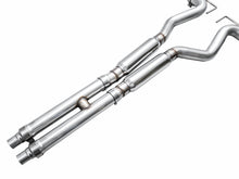 Load image into Gallery viewer, AWE Tuning SwitchPath Exhaust for Ford Mustang S550 Mach1 - Quad Diamond Black Tips (3025-43551)