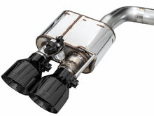 Load image into Gallery viewer, AWE Tuning SwitchPath Exhaust for Ford Mustang S550 Mach1 - Quad Diamond Black Tips (3025-43551)