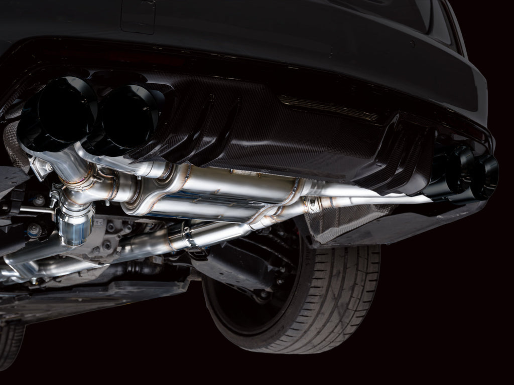 AWE Tuning SwitchPath Exhaust for Cadillac CT5-V Blackwing - Diamond Black Tips (3025-43562)