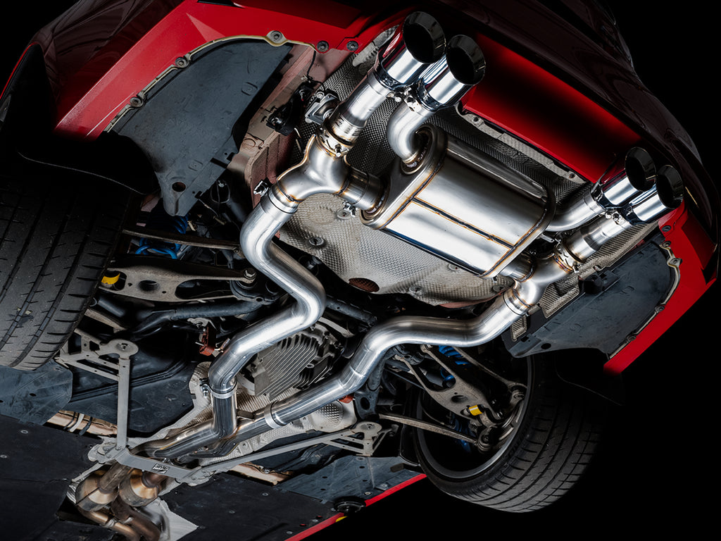 AWE Tuning AWE SwitchPathâ„¢ Catback Exhaust for BMW F8X M3/M4 - Chrome Silver - 3025-42070