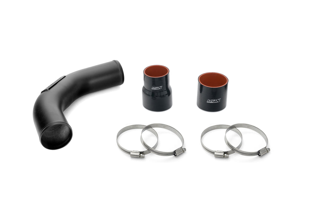 HPS Performance Hot and Cold Side Turbo Charge Pipe Kit Black (17-168WB)