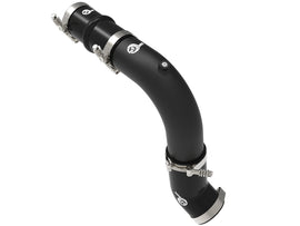aFe Power BladeRunner 3in Aluminum Hot Charge Pipe Black RAM Diesel Trucks 25-26 L6-6.7L (td) (46-20818-B)