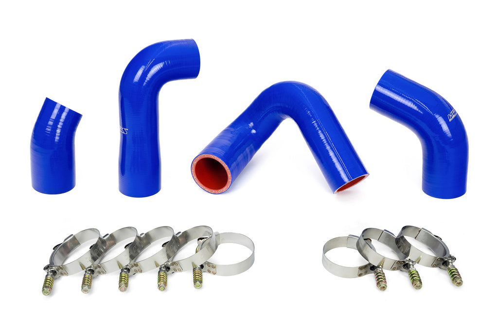 HPS Silicone Transmission Oil Cooler Coolant Hose Kit Blue (57-1708-BLUE)