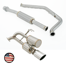 Load image into Gallery viewer, Nameless Performance Catback Exhaust - 2025+ Forester - Dual Chamber with 5" Muffler - 4" Single Wall Tip (SUCB25FOR-5MU-DC)