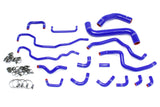 HPS Blue Reinforced Silicone Radiator + Heater Hose Kit for Subaru 15 16 WR (57-1516-BLUE)