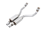 AWE Resonated Downpipes for Audi 3.0T (3215-11030)