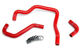 HPS Red Reinforced Silicone Heater Hose Kit for Toyota 89 95 4Runner 22RE N (57-1430-RED)