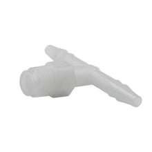 Load image into Gallery viewer, AutoMeter Fitting Tee 1/4in Hose to 1/8in NPT Male - Nylon (3276)