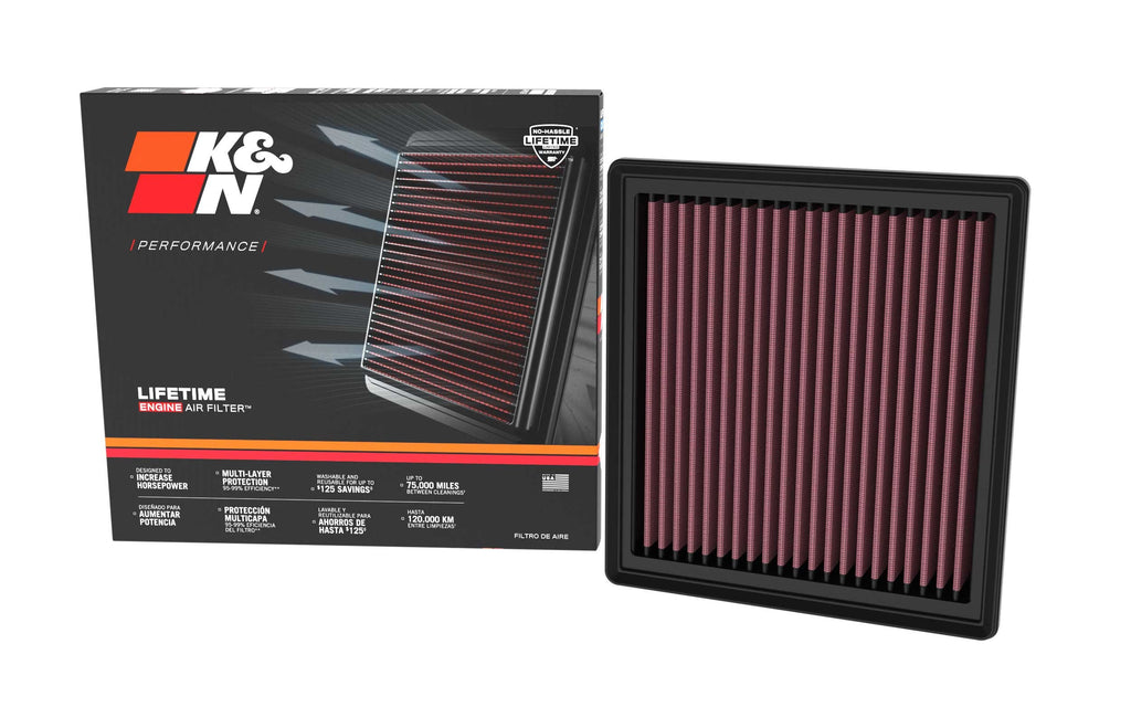 K&N 2024 Mazda CX-90 High-Flow Engine Air Filter (33-5140)