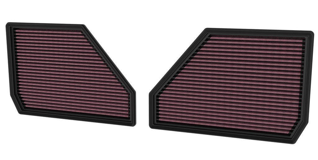K&N 25+ BMW X5 M V8-4.4L High-Flow Replacement Air Filter (33-5144)