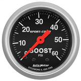 AutoMeterGAUGE, BOOST, 2 1/16