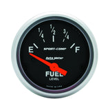 AutoMeter Sport Comp 52mm Short Sweep Electronic Fuel Level Gauge (3316)