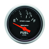 AutoMeter Sport Comp 52mm 16-158 Ohms Electronic Fuel Level Gauge (3318)