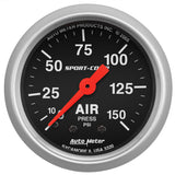 AutoMeter Sport Comp 52mm Mechanical Air Pressure Gauge (3320)