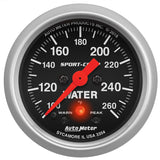 AutoMeterGAUGE, WATER TEMP, 2 1/16