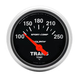 AutoMeter Sport Comp 100-250 F Trans Temp Gauge (3357)