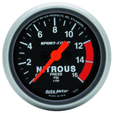 AutoMeter Nitrous Oxide Pressure Gauge (3374)