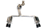 AWE Touring Edition Exhaust System for B8/8.5 S5 Cabrio (Exhaust + Resonated Downpipes) - Chrome Silver Tips (3415-42014)