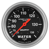 AutoMeter 2-5/8in 60-140 Degree C Mechanical Water Temperature Sport-Comp Gauge (3431-M)