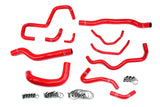 HPS Coolant Hose Kit for Mazda 6 06-07 (57-1876-RED)