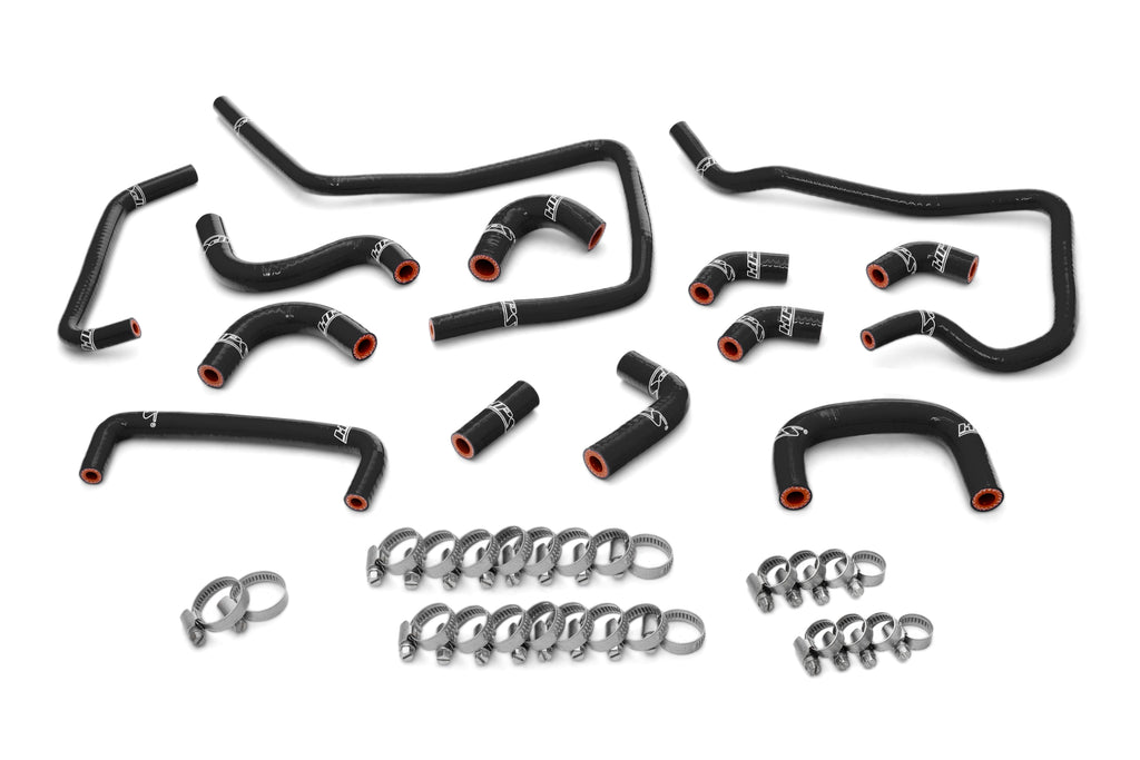 HPS Performance High Temp 3-ply Reinforced Silicone, Replaces OEM Ancillary Coolant Hoses (57-1807-BLK)