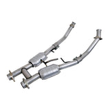 BBK 94-95 Mustang 5.0 High Flow H Pipe With Catalytic Converters - 2-1/2 (1563)