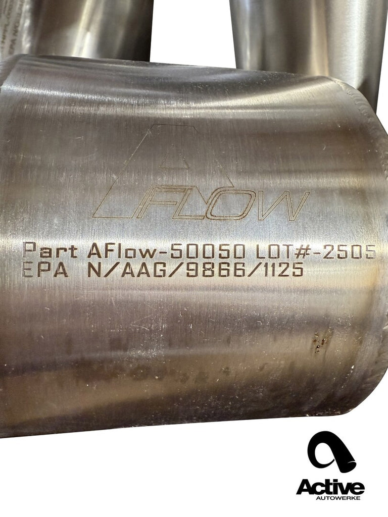Active AutoWerke 2017–2020 Ford F-150 3.5L EcoBoost AFlow EPA-Compliant Catted Downpipes (51-001A)