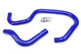 HPS Blue Reinforced Silicone Radiator Hose Kit Coolant for Cadillac 07 14 E (57-1686R-BLUE)