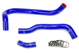 HPS Blue Reinforced Silicone Radiator Hose Kit Coolant for Honda 06-11 Civic Si (57-1021-BLUE)