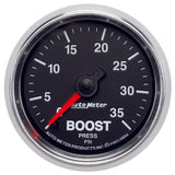 AutoMeter GS 2 1/16 inch 35PSI Mechanical Boost Gauge (3804)