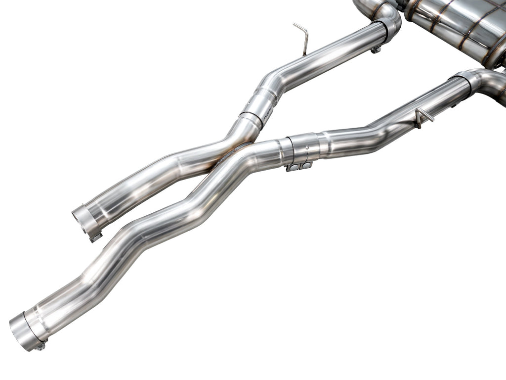AWE Tuning Non-Resonated Performance Mid Pipes for BMW F97 X3 M / F98 X4 M (3820-11301)