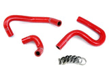 HPS Reinforced Red Silicone Heater Hose Kit Coolant for Toyota 96 02 4Runne (57-1797-RED)