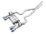 AWE Tuning AWE SwitchPathâ„¢ Catback Exhaust for BMW F8X M3/M4 - Chrome Silver - 3025-42070