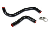 HPS Reinforced Black Silicone Radiator Hose Kit Coolant for Toyota 08 09 Se (57-1302-BLK)