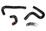 HPS Black Reinforced Silicone Heater Hose Kit Coolant for Toyota 95 04 Taco (57-1763-BLK)