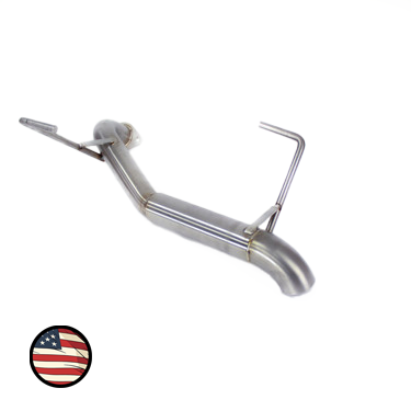 Nameless Performance Axleback Exhaust - 2015-2019 Outback 2.5i - Muffler Delete (SUAB15OB25-0MU)