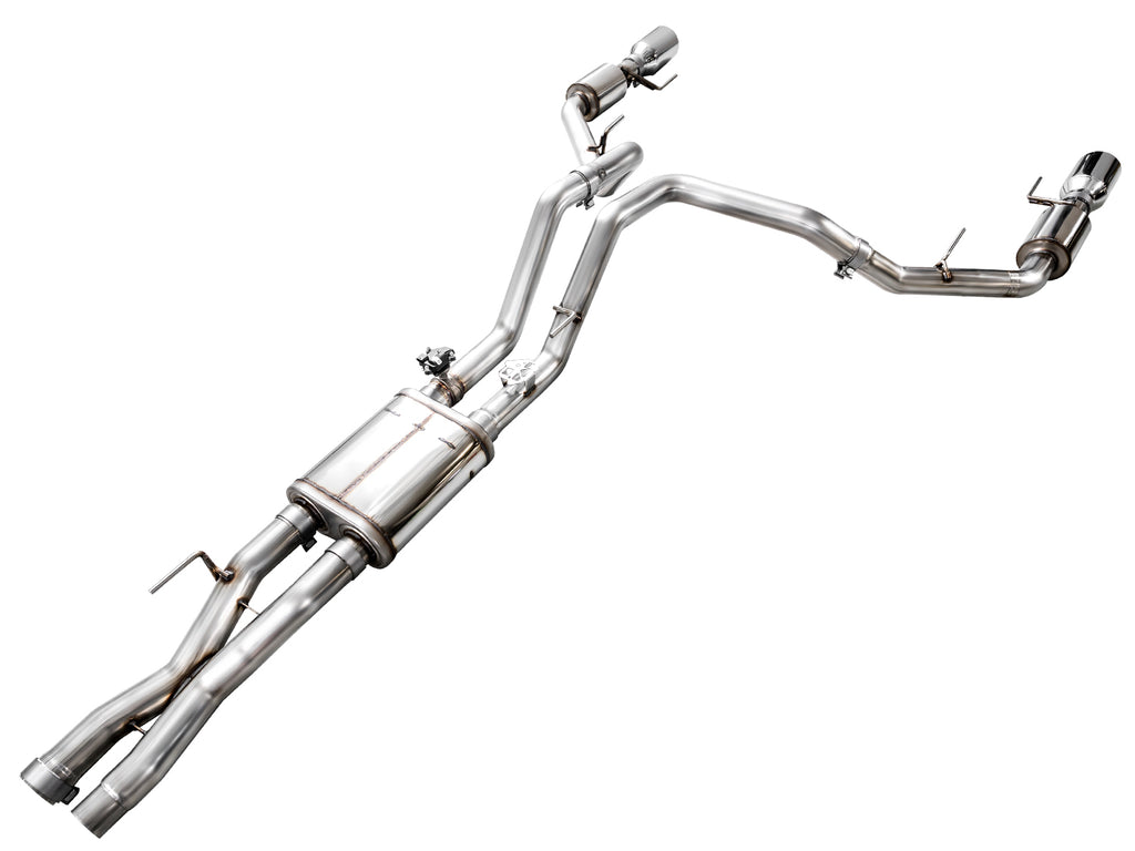AWE Tuning Gen 3 Raptor R SwitchPath Exhaust  - Chrome Silver Tips (3025-32852)
